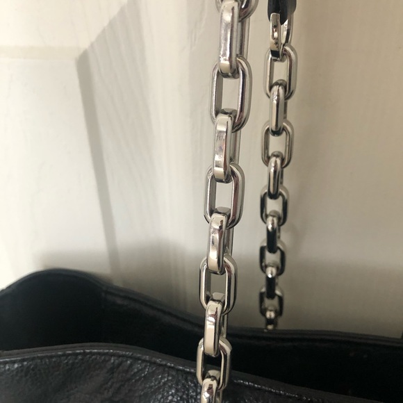 Michael Kors Chain Mercer Tote Handbag - Picture 4 of 7